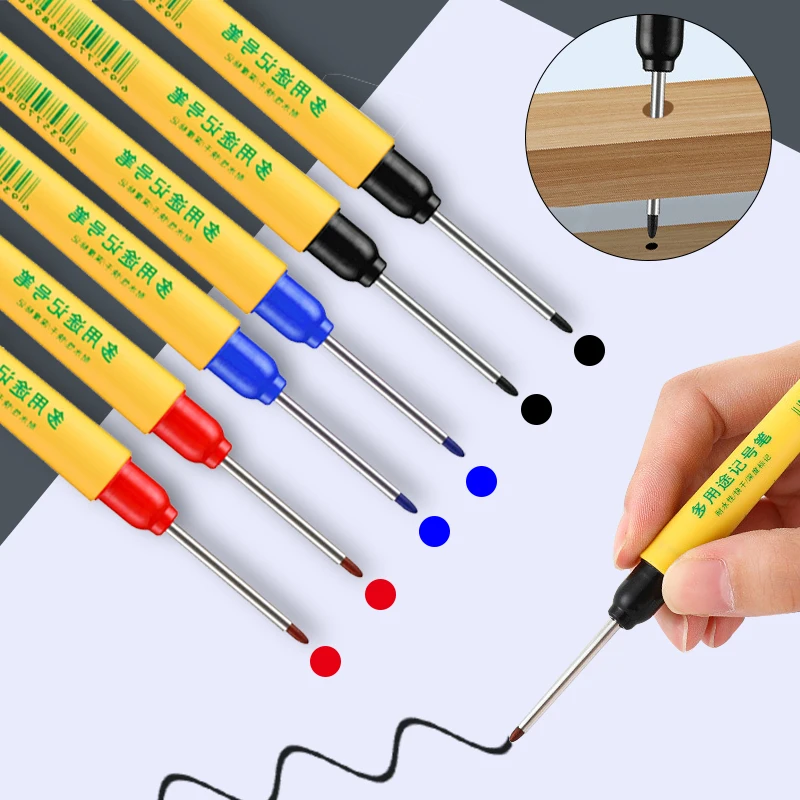 6pcs/set 33mm Red/Blue/Black L - Whiteboard Marker Set のレビューと価格