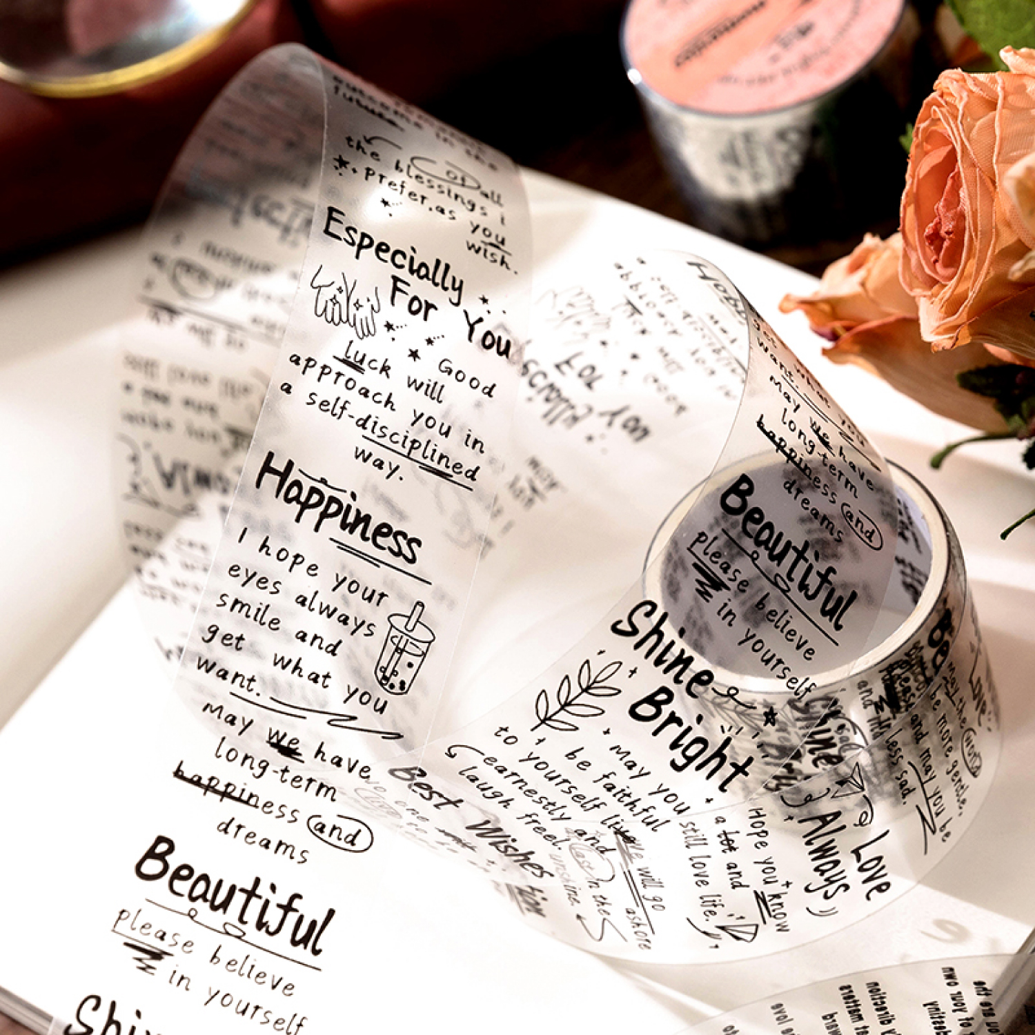 3cm/5cm*2m Transparent Materia - Label Printer Tape のレビューと価格