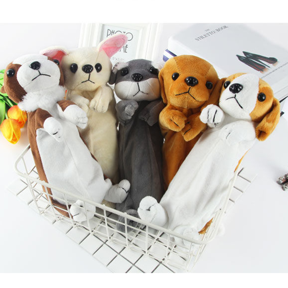 Cartoon Plush Dog Pencil Bag K - Office Supply Office Stationery Items のレビューと価格