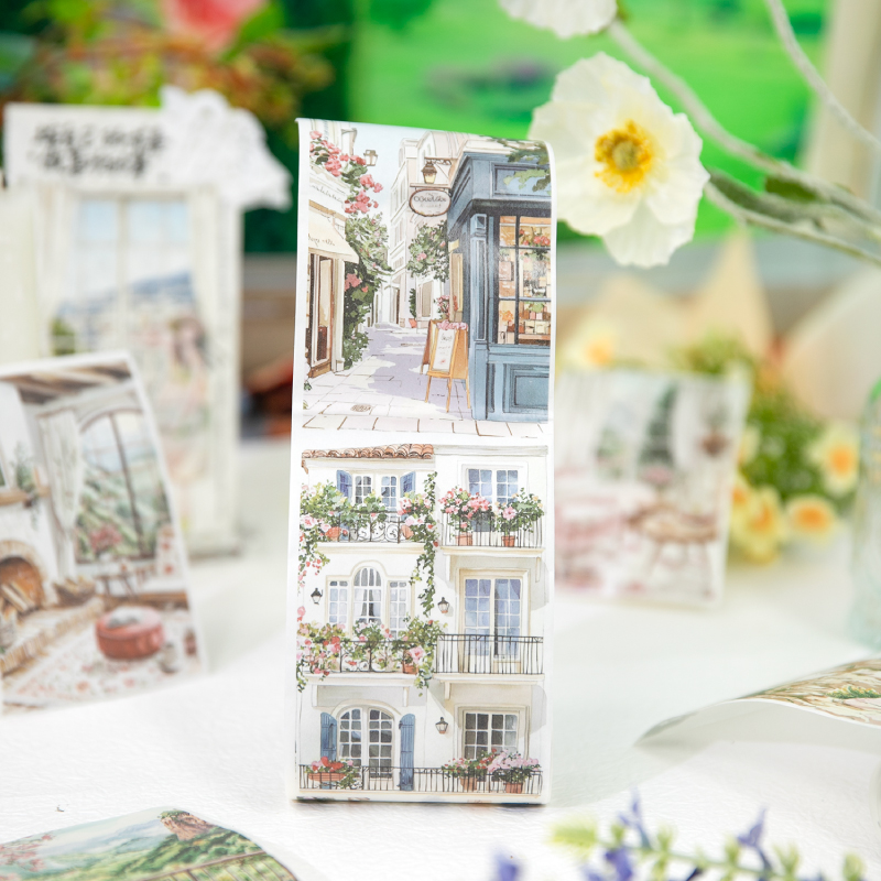 JIANQI 80mm*2m Vintage Washi P - Washi Tape Set のレビューと価格