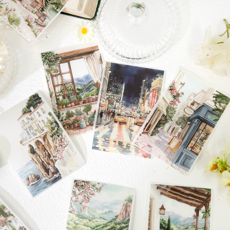 JIANQI 80mm*2m Vintage Washi P - Washi Tape Set のレビューと価格