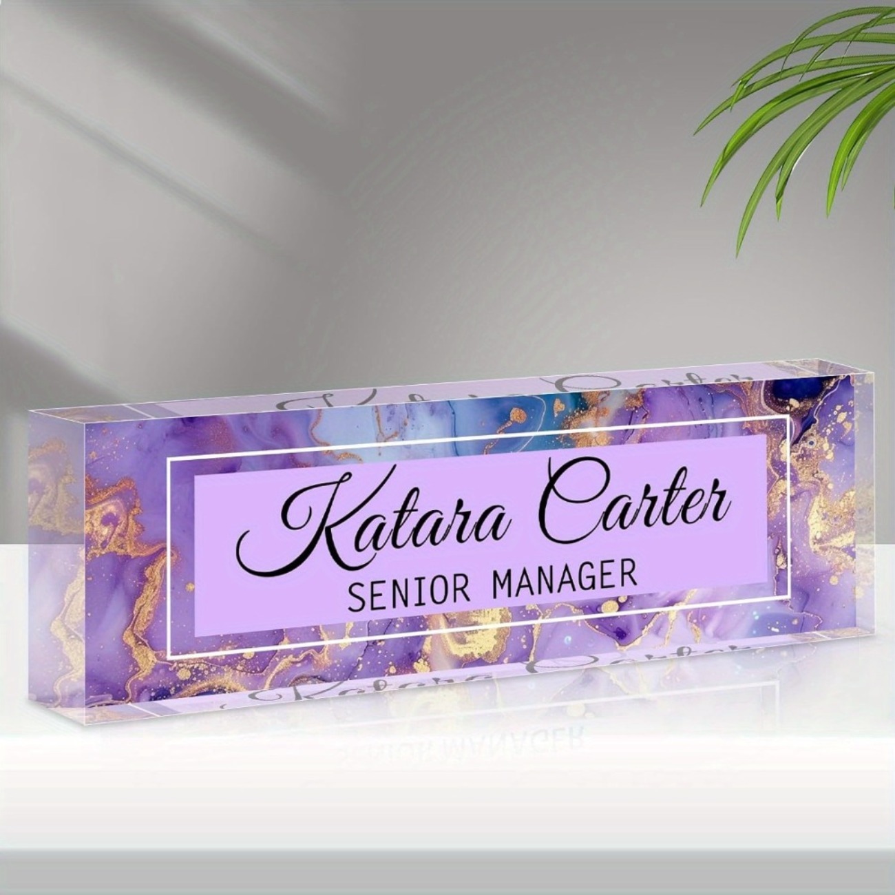 Custom Acrylic Desk Name Plate - Desk Name Plate のレビューと価格