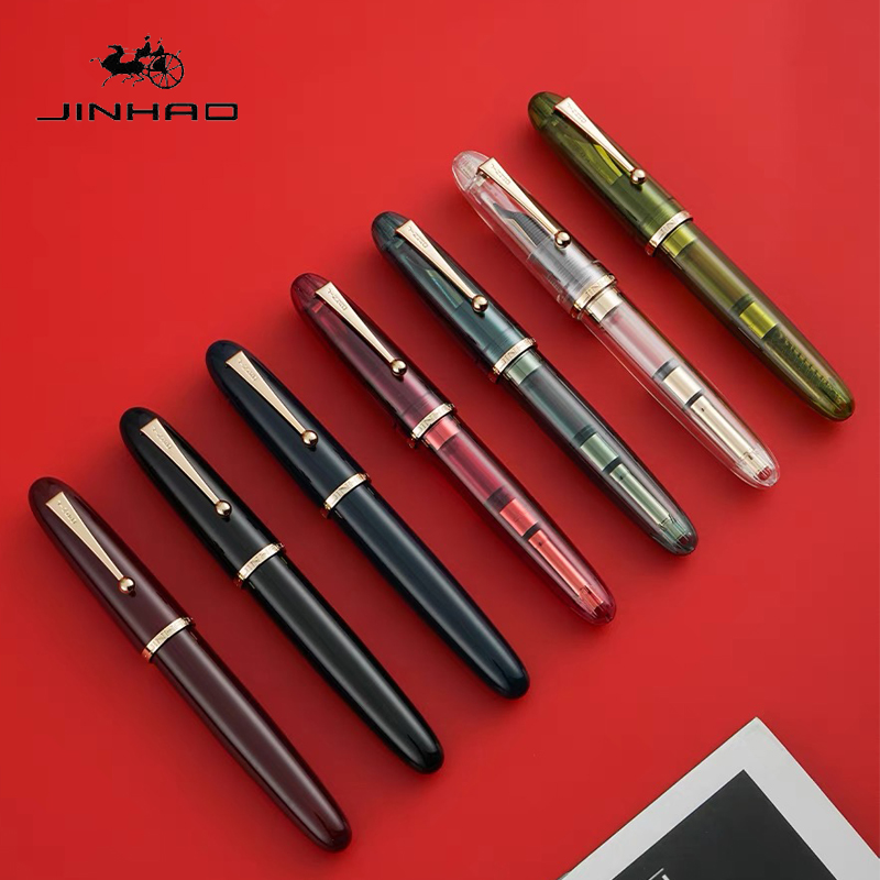 Jinhao 9019 Fountain Pen Trans - Stationery Supply Business のレビューと価格
