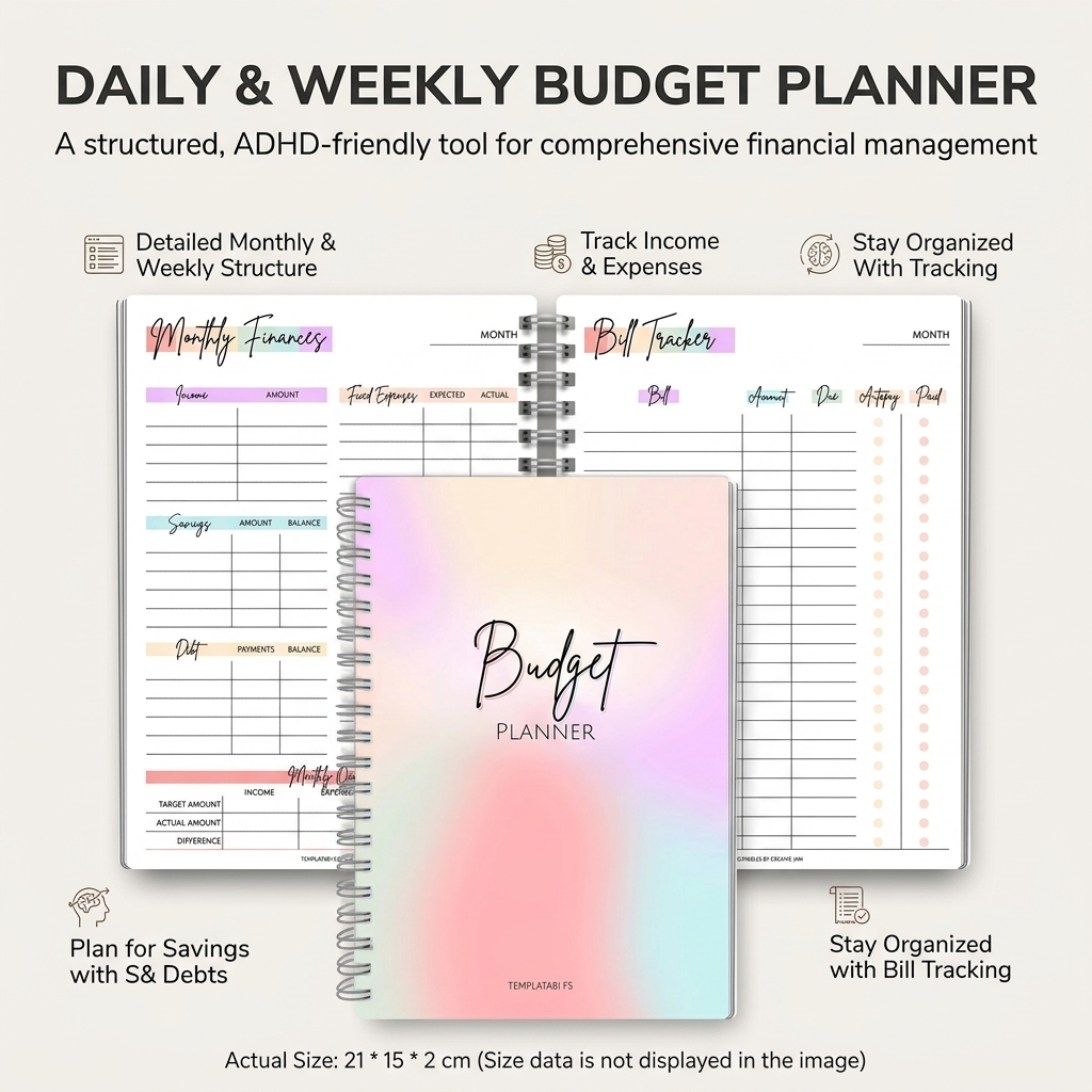 Daily Income and Expense Noteb - Planner Weekly Budget のレビューと価格