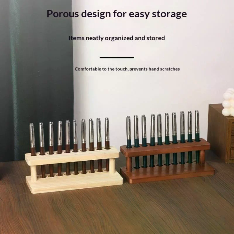 Walnut Wood Test Tube Rack Mul - Stationery Office のレビューと価格
