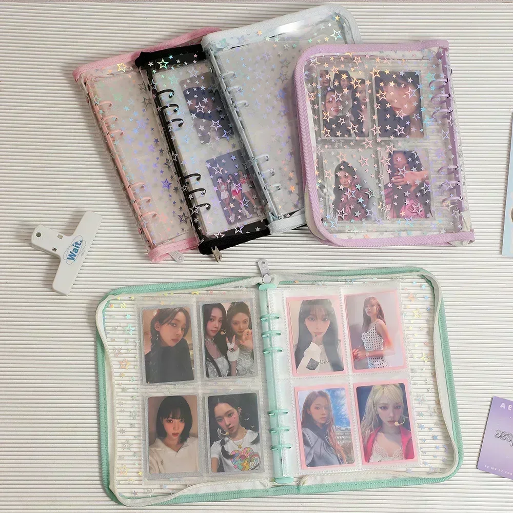 A5 Laser Star Zipper Binder Co - Binding Comb Plastic のレビューと価格