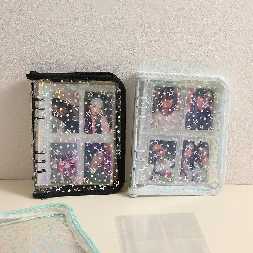 A5 Laser Star Zipper Binder Co - Binding Comb Plastic のレビューと価格