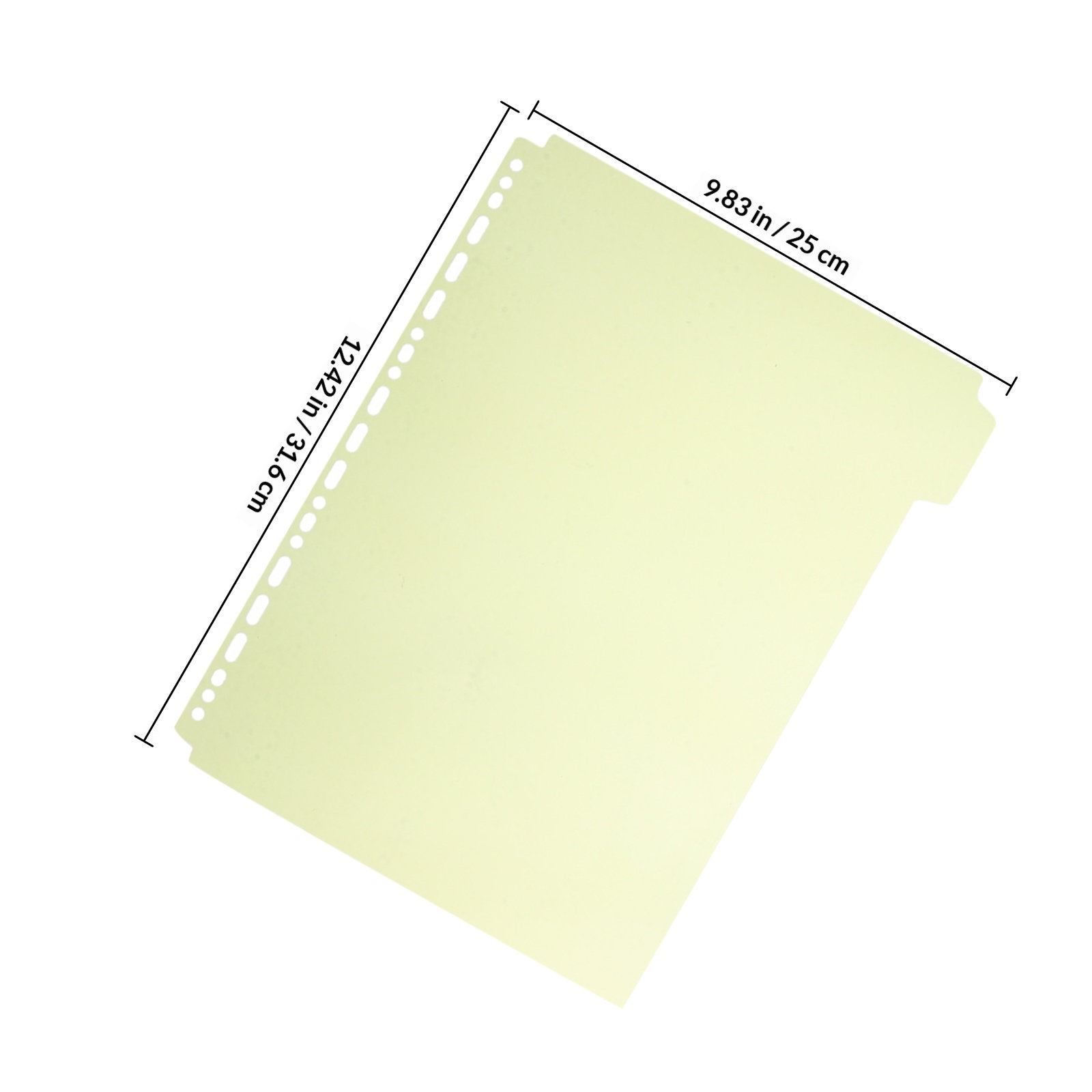 6Pcs Tabbed Binder Dividers A4 - Index Tab Divider のレビューと価格
