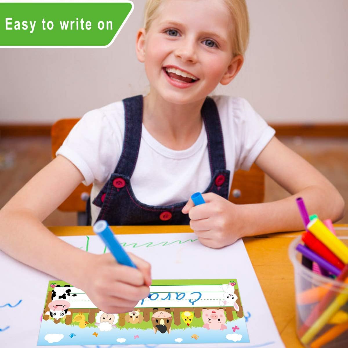 36 Pack Farm Animal Name Plate - Desk Name Plate のレビューと価格