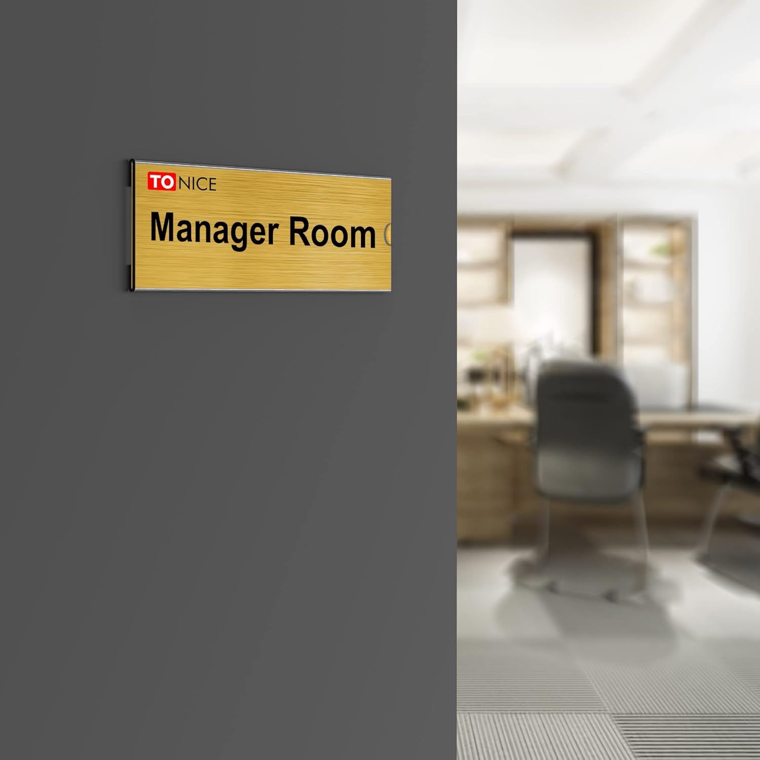 12 Pack Acrylic Desk Nameplate - Desk Name Plate のレビューと価格