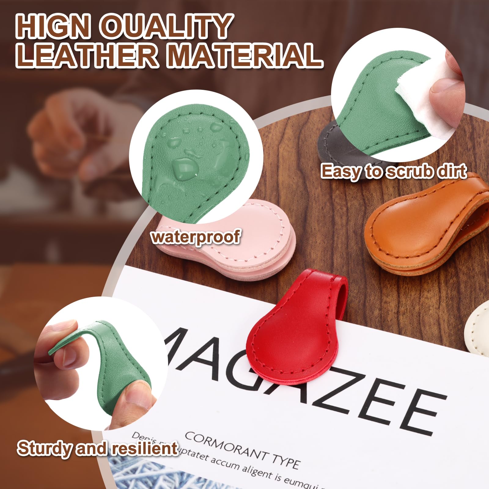 5pcs Magnetic Clip Sleeve Magn - Bookmark Magnetic Clip のレビューと価格
