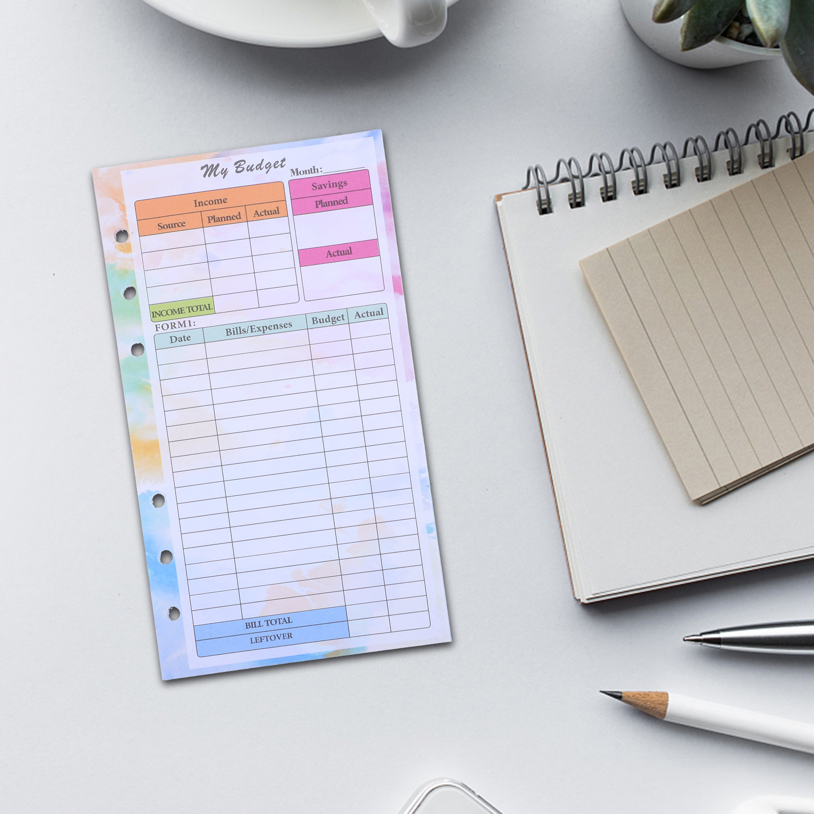 14 Sheets A6 Budget Planner Re - Planner Weekly Budget のレビューと価格