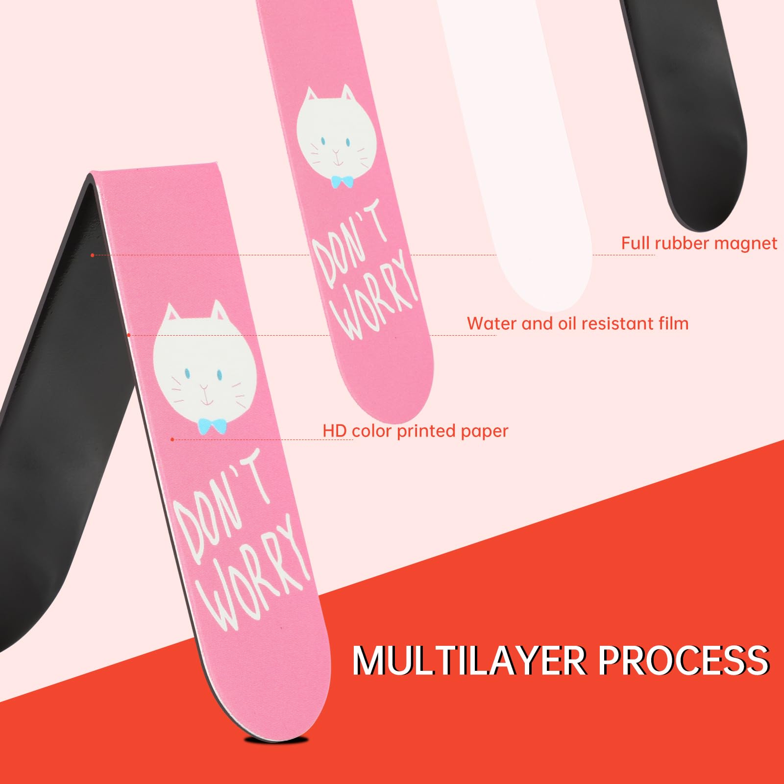 18pcs/30pcs Magnetic Bookmarks - Bookmark Magnetic Clip のレビューと価格