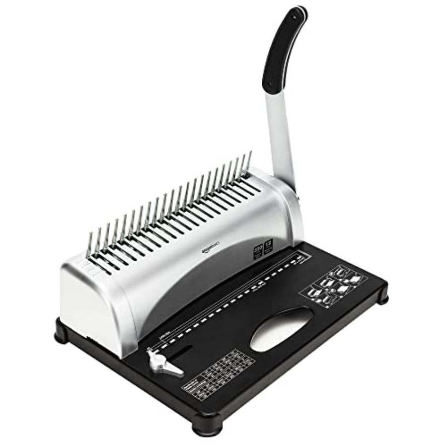 Basics Comb Binding Machine fo - Binding Comb Plastic のレビューと価格