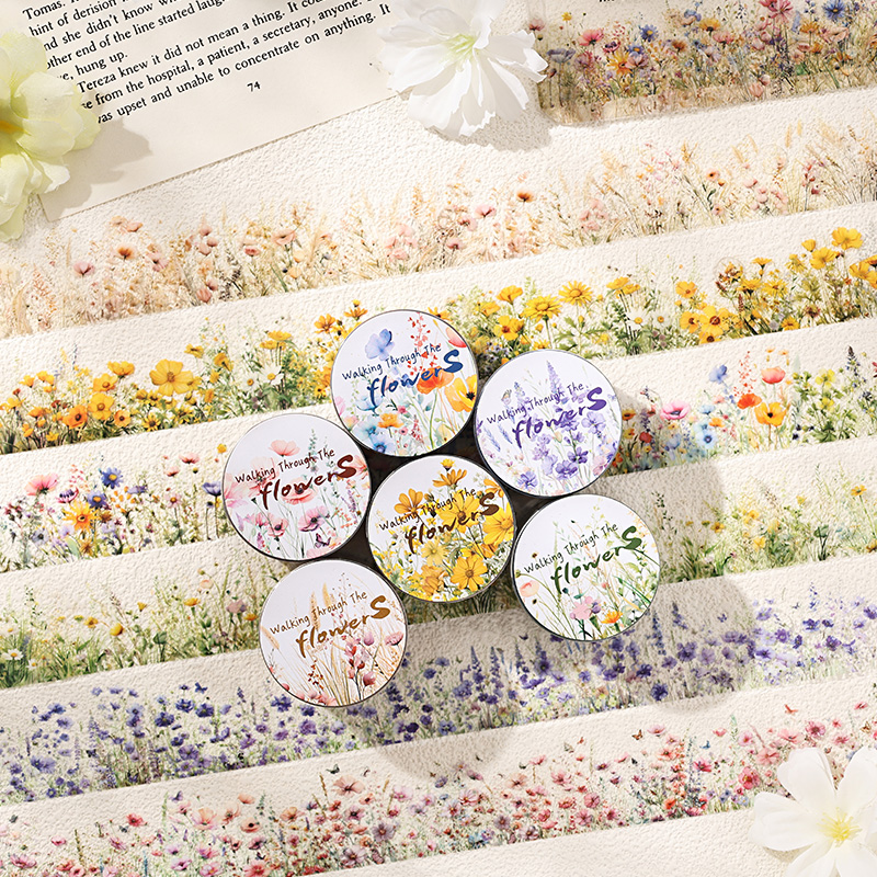 30mm*2m Creative Plants and Fl - Label Printer Tape のレビューと価格