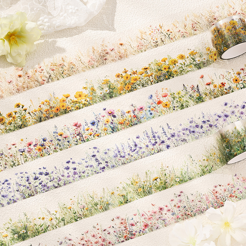 30mm*2m Creative Plants and Fl - Label Printer Tape のレビューと価格