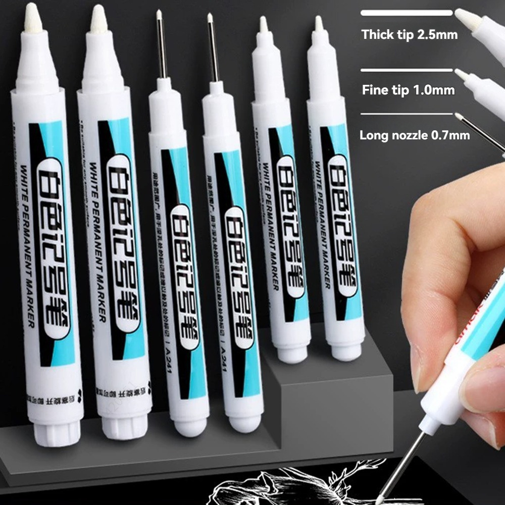 20Pcs White Ink Permanent Mark - Whiteboard Marker Set のレビューと価格