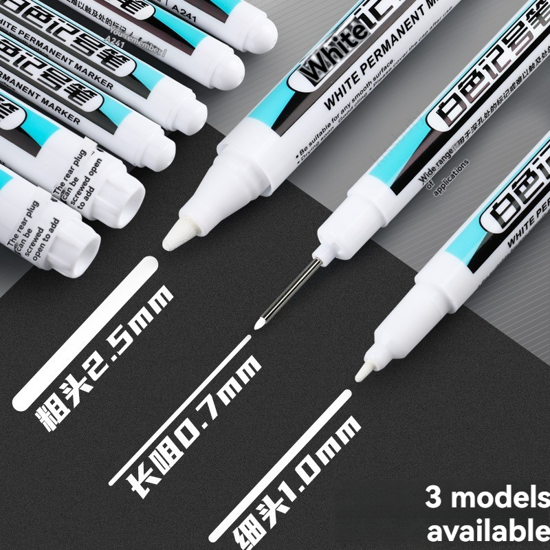 20Pcs White Ink Permanent Mark - Whiteboard Marker Set のレビューと価格