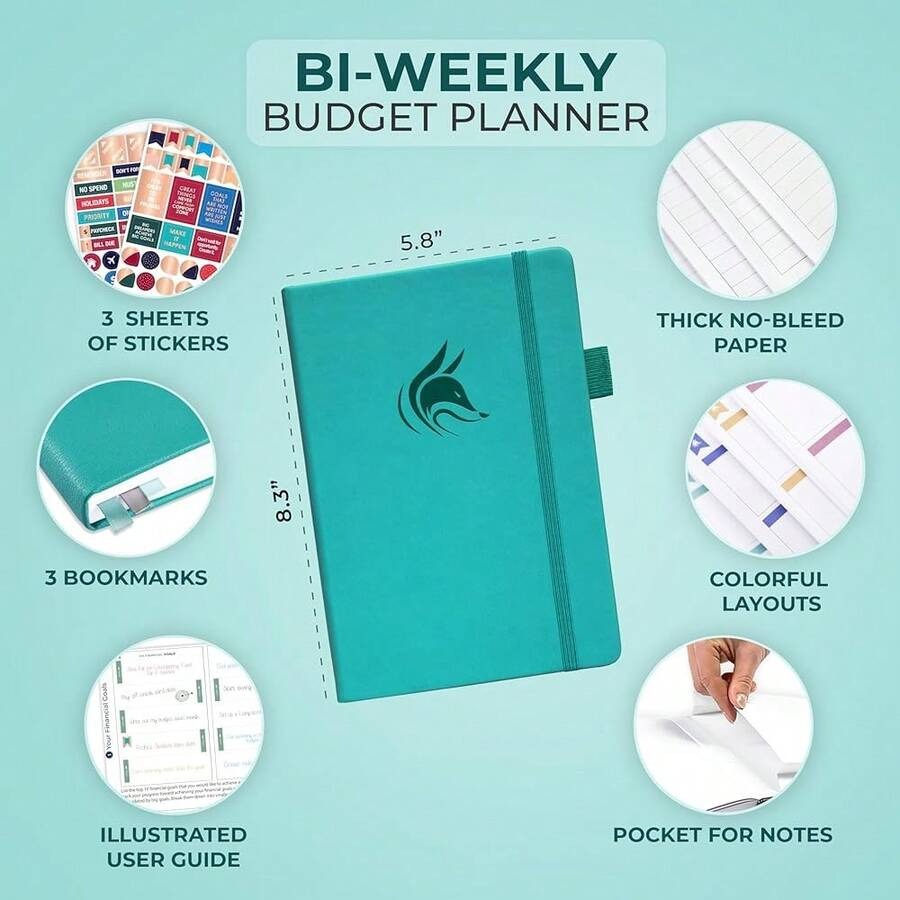 Clever Fox Bi Weekly Budget Pl - Planner Weekly Budget のレビューと価格
