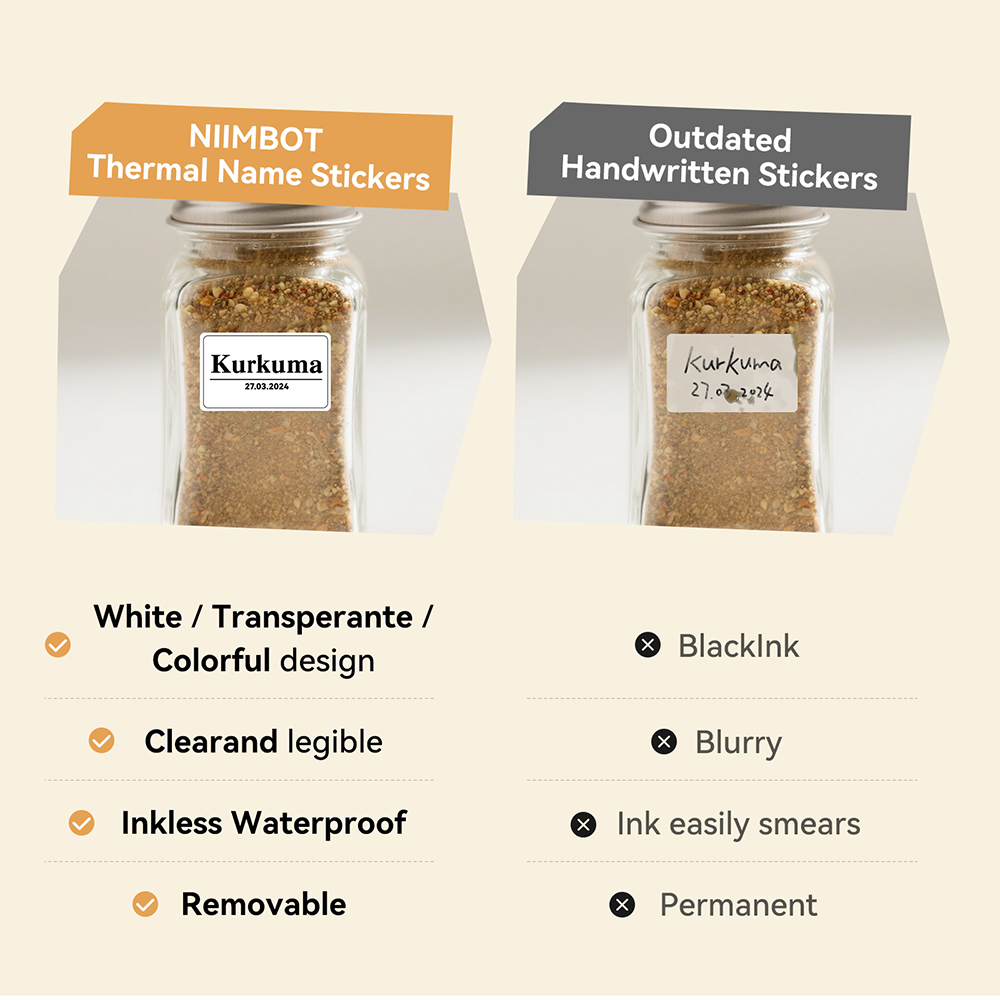NIIMBOT Thermal Sticker Label  - Label Printer Tape のレビューと価格
