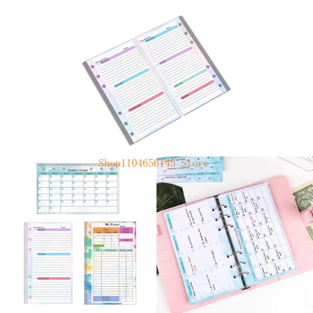 Loose Leaf Refill Paper Lined  - Planner Weekly Budget のレビューと価格