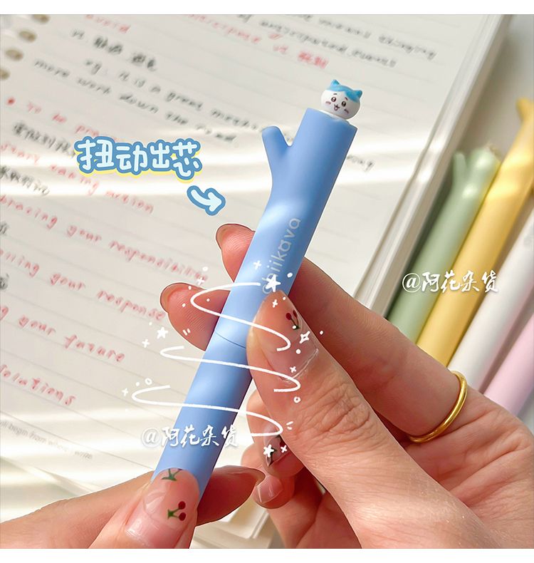 Kawaii Chiikawa Gel Pen Rotati - Office Supply Office Stationery Items のレビューと価格