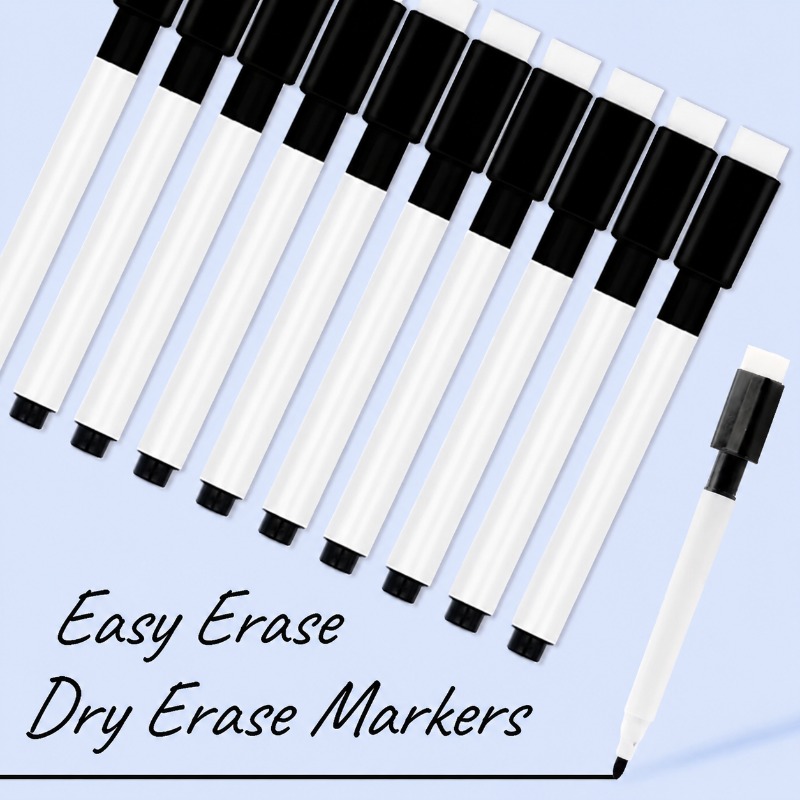 Black Erasable Whiteboard Mark - Whiteboard Marker Set のレビューと価格