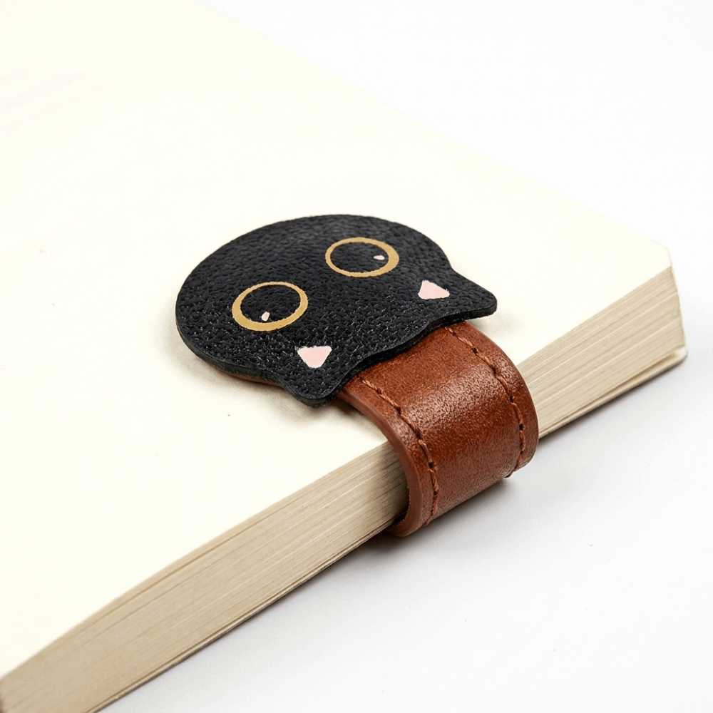 Cute PU Magnetic Page Clip Cat - Bookmark Magnetic Clip のレビューと価格