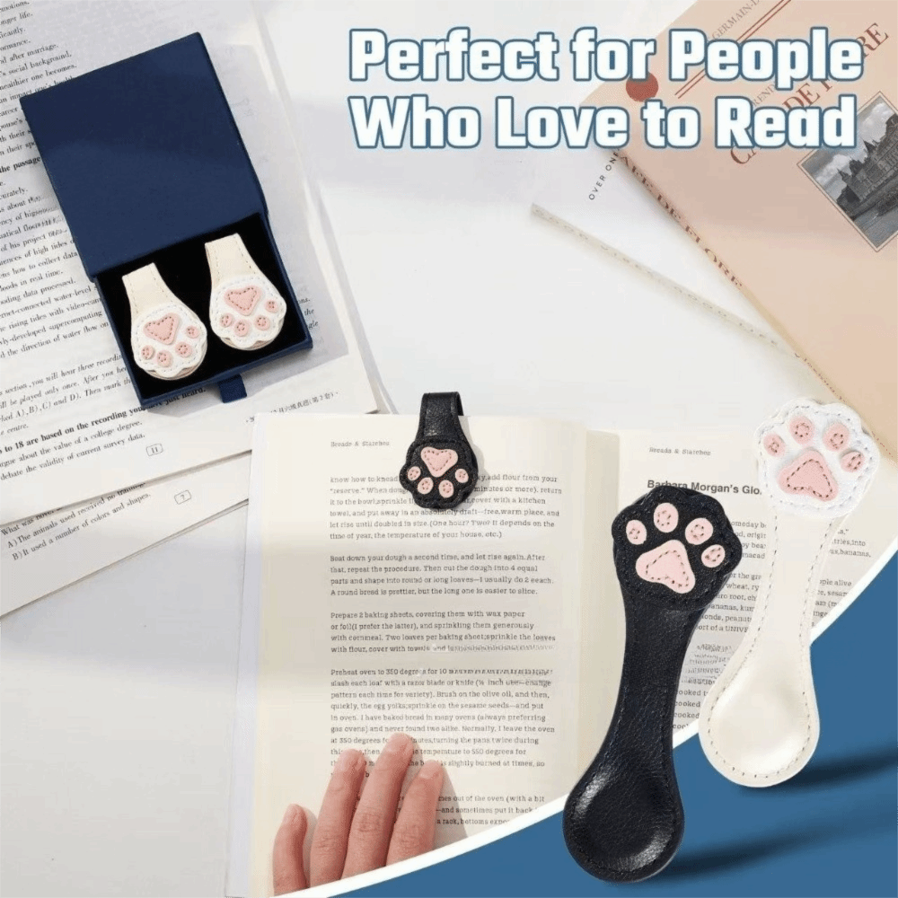 Cute PU Magnetic Page Clip Cat - Bookmark Magnetic Clip のレビューと価格