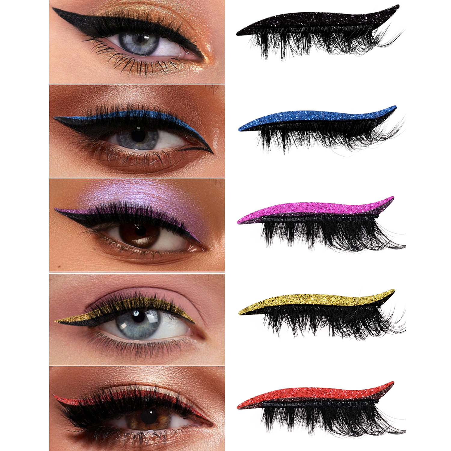 4 Pairs Glitter Self-Adhesive  - Glue Stick Pack のレビューと価格