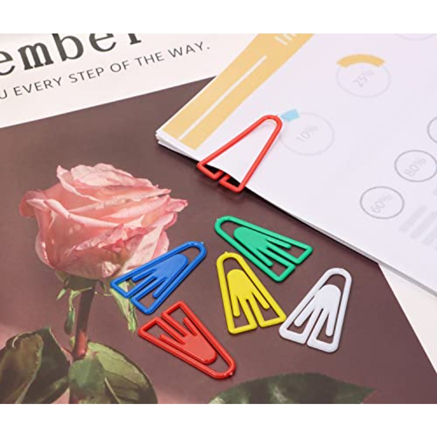 50PCS Plastic Paper Clips Book - Binding Comb Plastic のレビューと価格