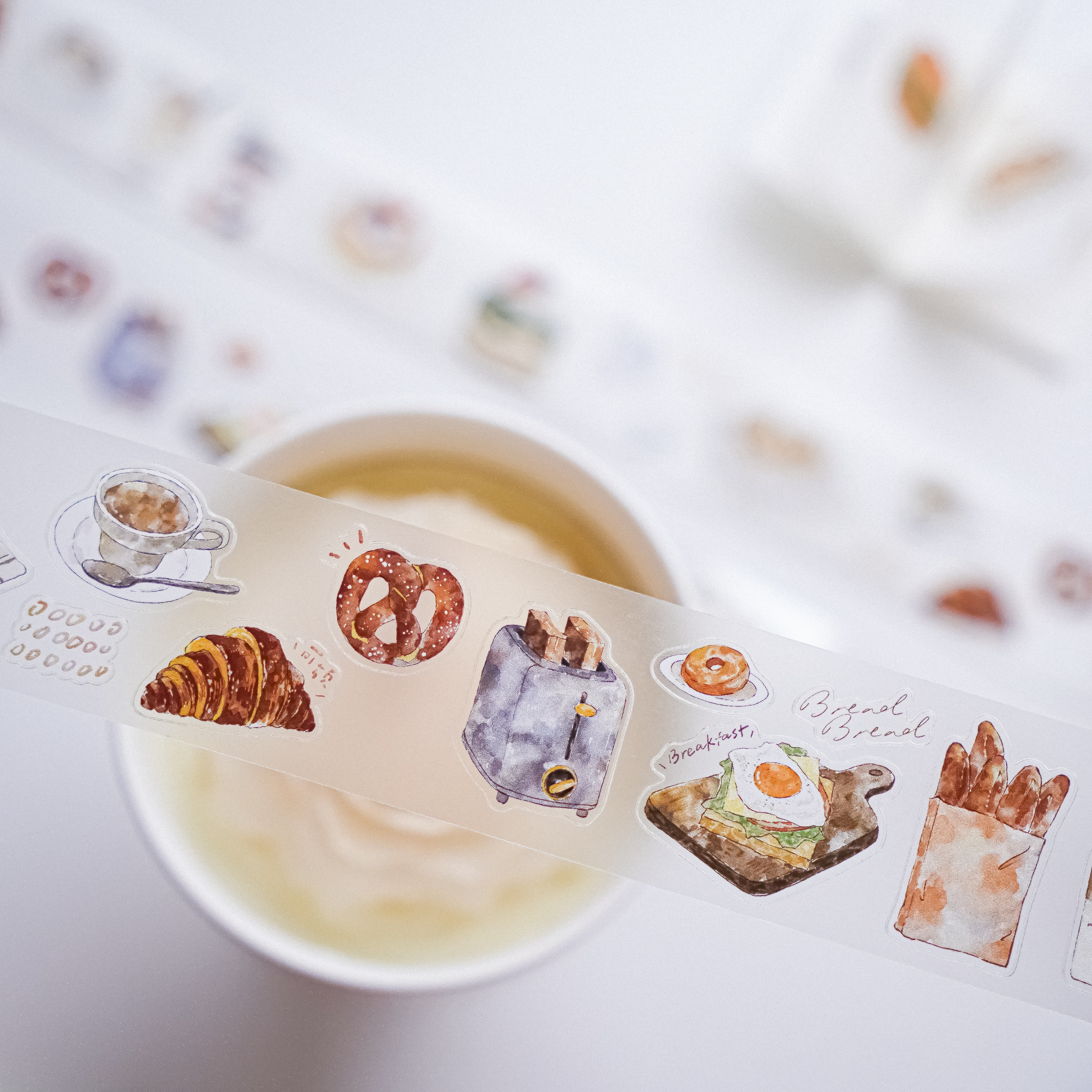 Jennyyuanzi Vintage Yummy Food - Washi Tape Set のレビューと価格