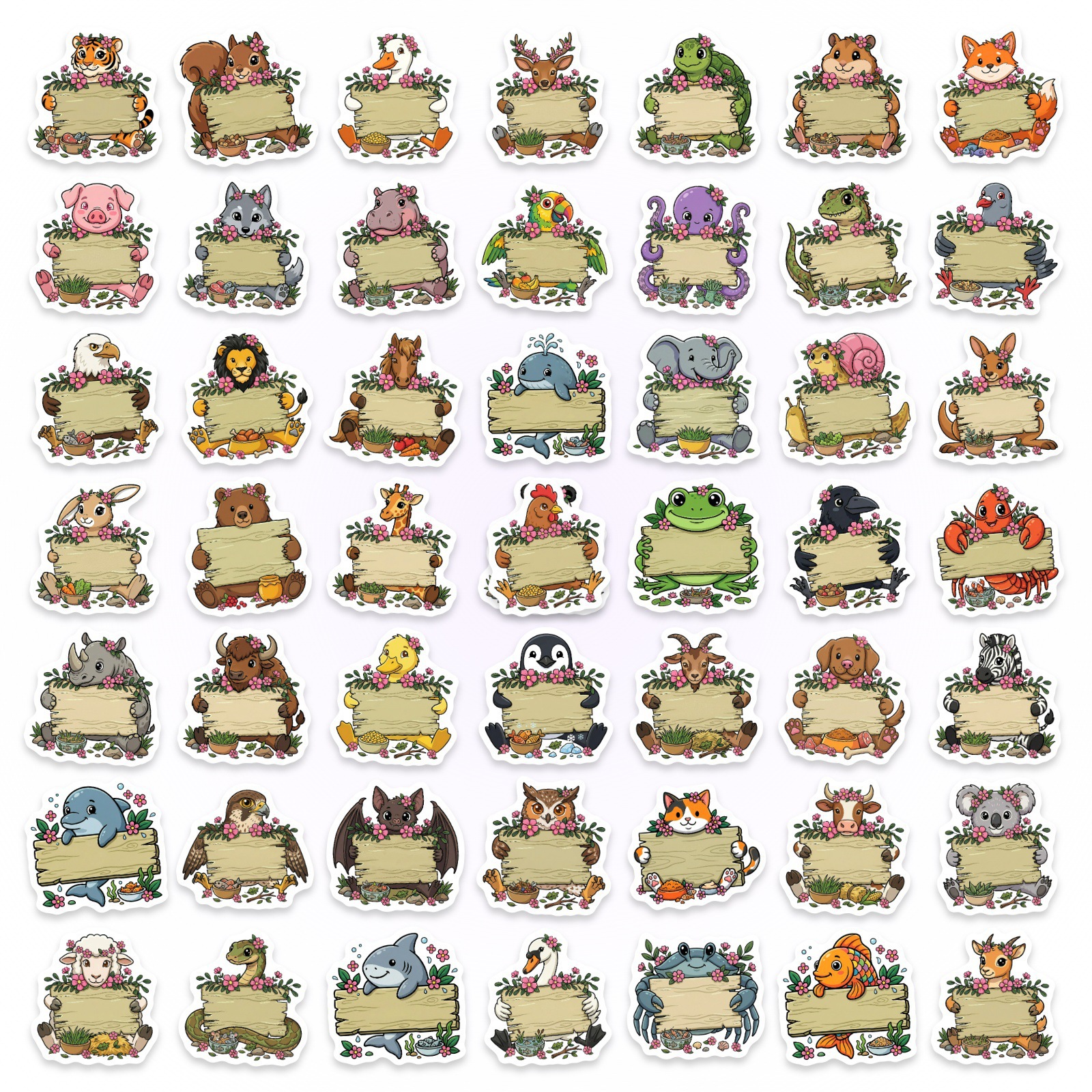 50/100Pcs HD Watercolor Forest - Paper Deal Stationery & Office Supply Kota Bharu のレビューと価格