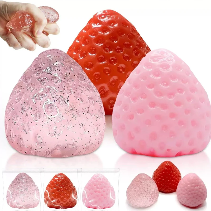 Strawberry Taba Squishy Fidget - Stationery Office のレビューと価格