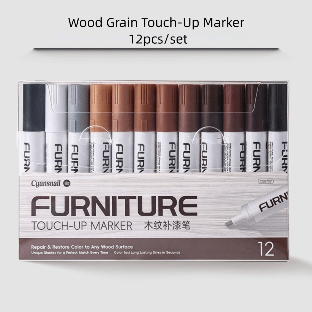 12pcs/set Waterproof Wood Furn - Whiteboard Marker Set のレビューと価格