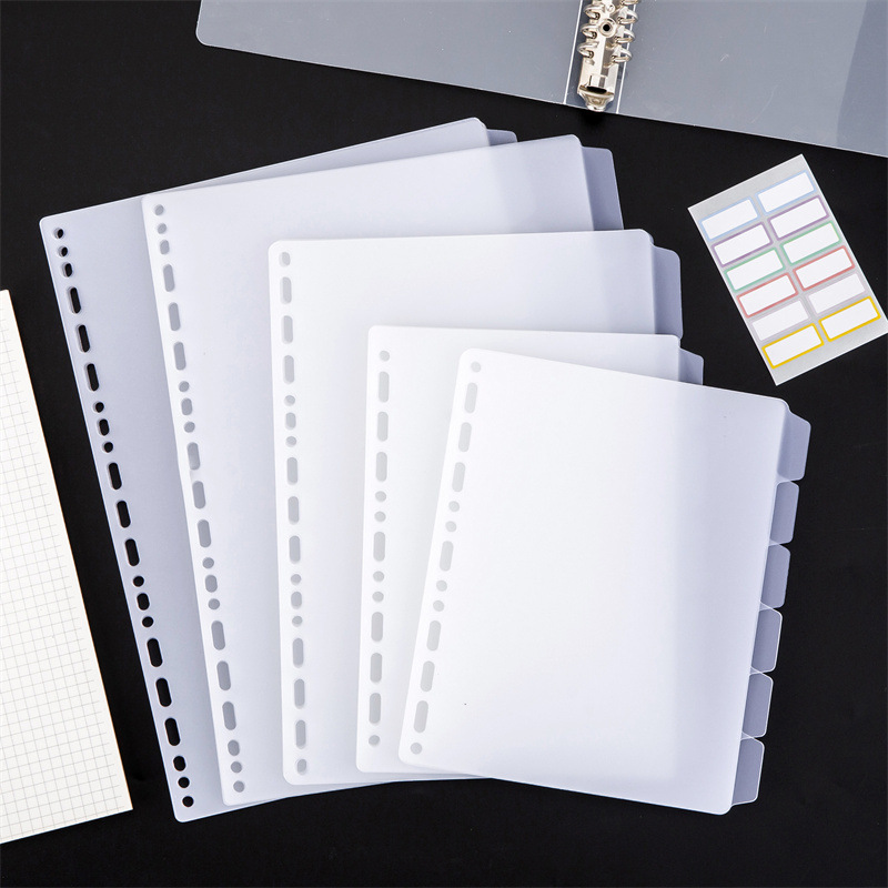 A4 A5 B5 Binder Dividers Gener - Index Tab Divider のレビューと価格
