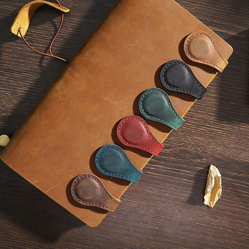 Magnetic Leather Bookmark Doub - Bookmark Magnetic Clip のレビューと価格
