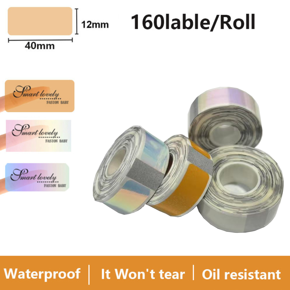 Transparent Label Sticker 12*4 - Label Printer Tape のレビューと価格