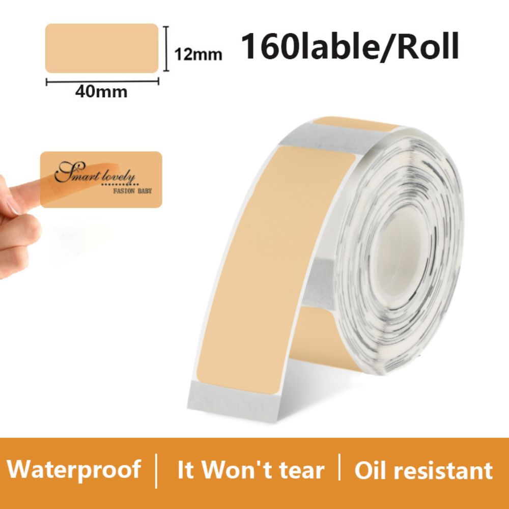 Transparent Label Sticker 12*4 - Label Printer Tape のレビューと価格