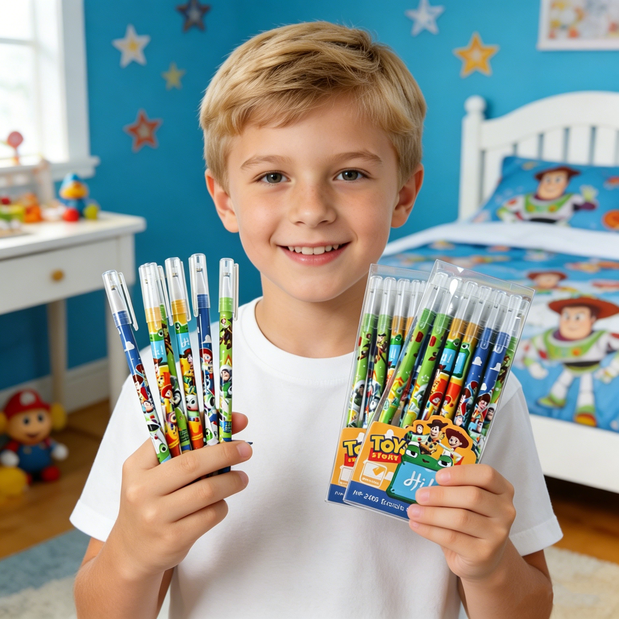 New 6/24pcs Toy Story Magic Er - Office Supply Office Stationery Items のレビューと価格