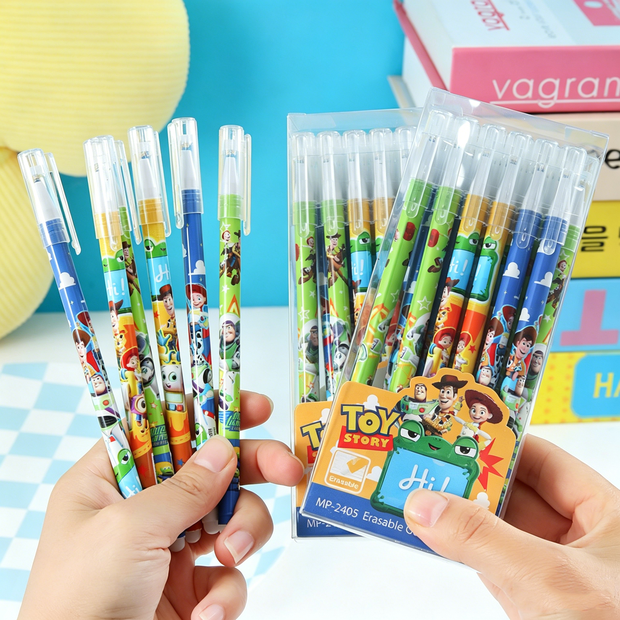 New 6/24pcs Toy Story Magic Er - Office Supply Office Stationery Items のレビューと価格