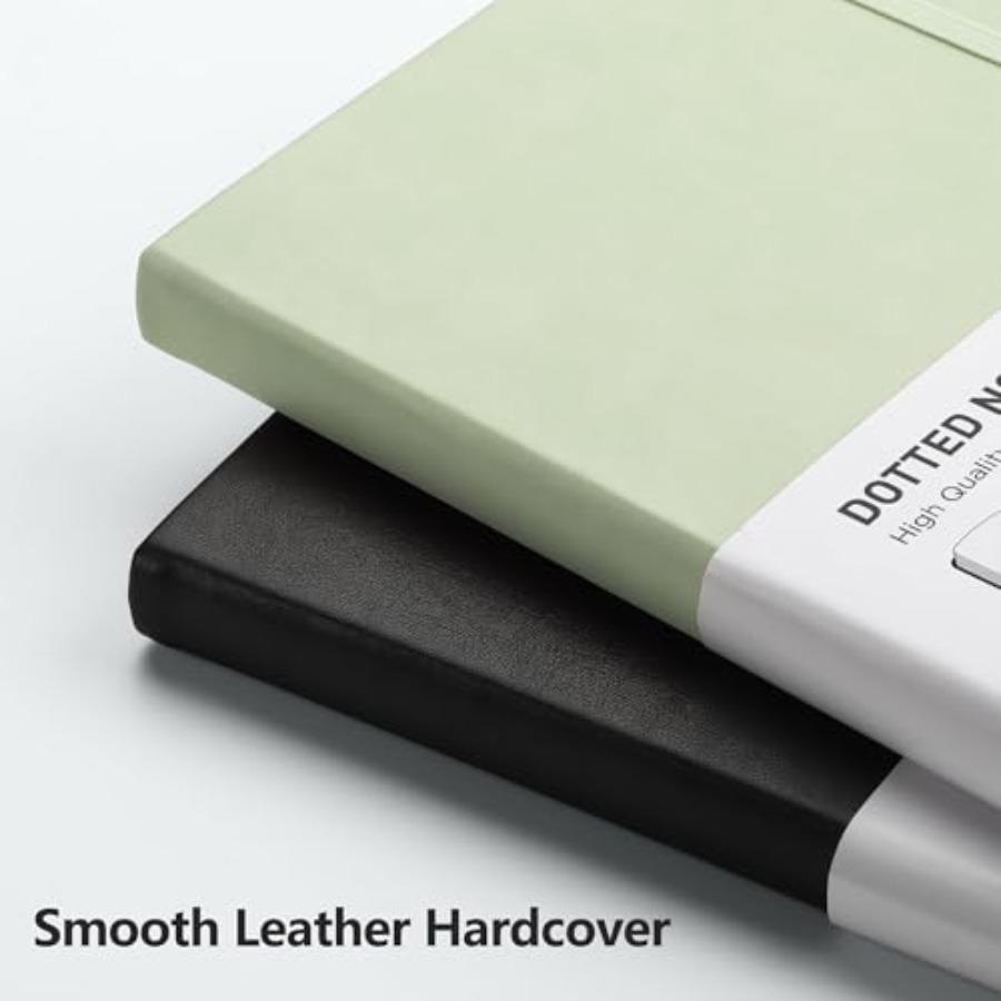 Dotted Journal Notebook, 320 N - Journal Leather Hardcover のレビューと価格