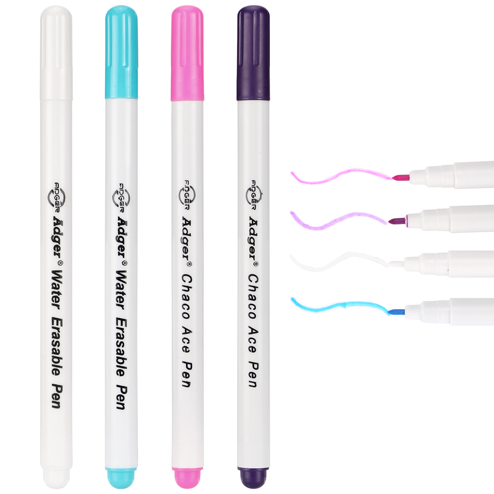 4Pcs/Set Vanishing Fabric Mark - Whiteboard Marker Set のレビューと価格