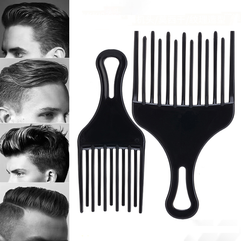 1 pc Afro Comb Wide Teeth Brus - Binding Comb Plastic のレビューと価格