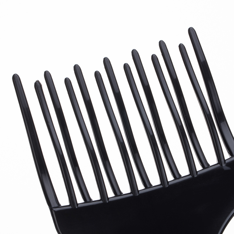 1 pc Afro Comb Wide Teeth Brus - Binding Comb Plastic のレビューと価格