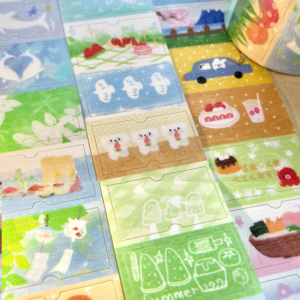 Salt Style Deco Label Sticker  - Label Printer Tape のレビューと価格