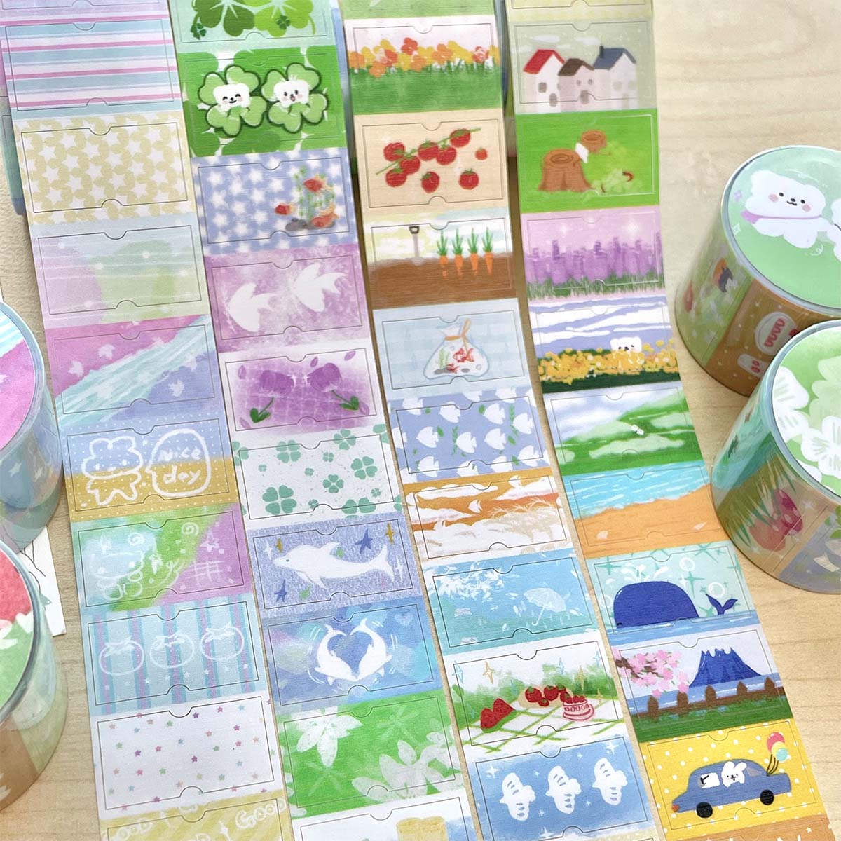 Salt Style Deco Label Sticker  - Label Printer Tape のレビューと価格
