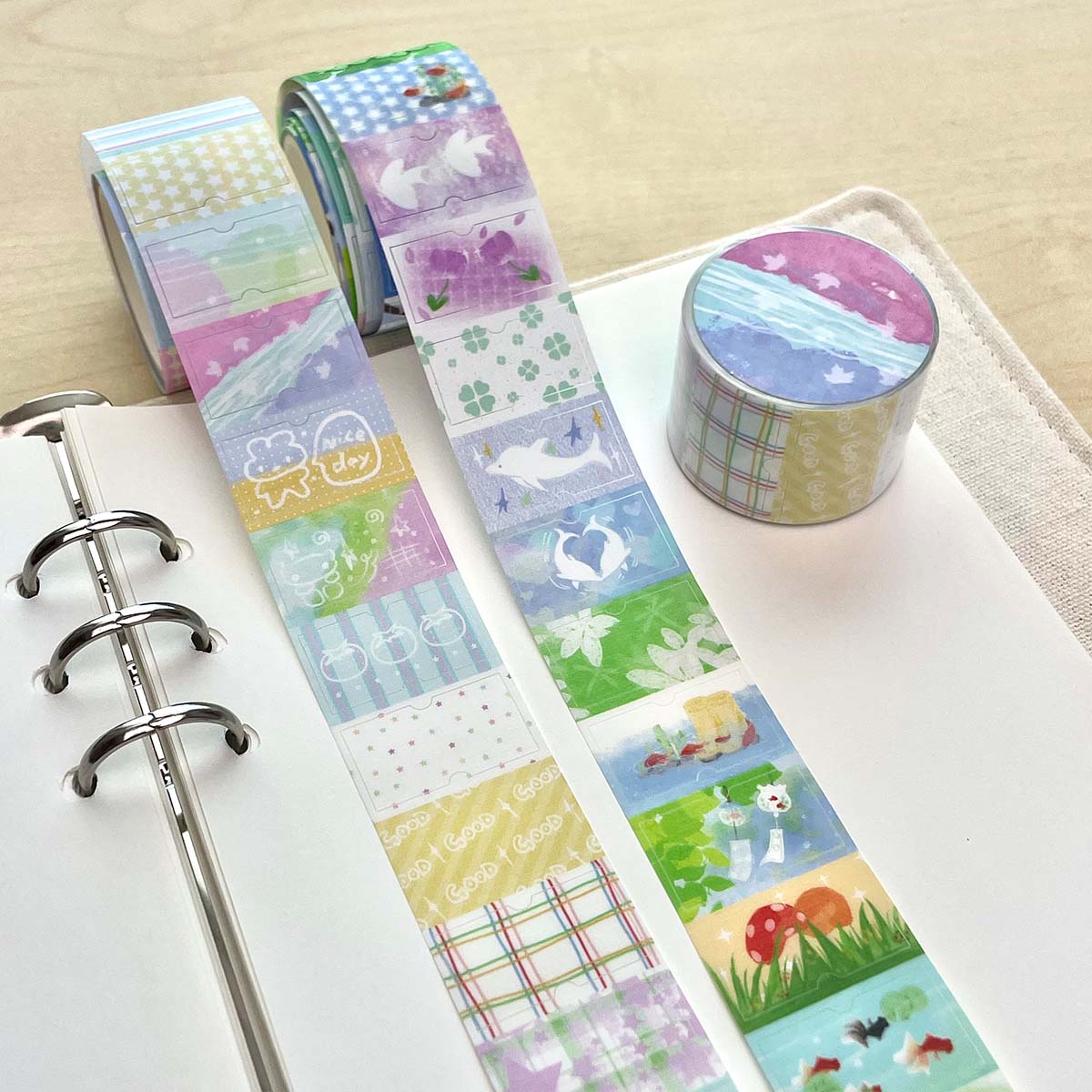 Salt Style Deco Label Sticker  - Label Printer Tape のレビューと価格