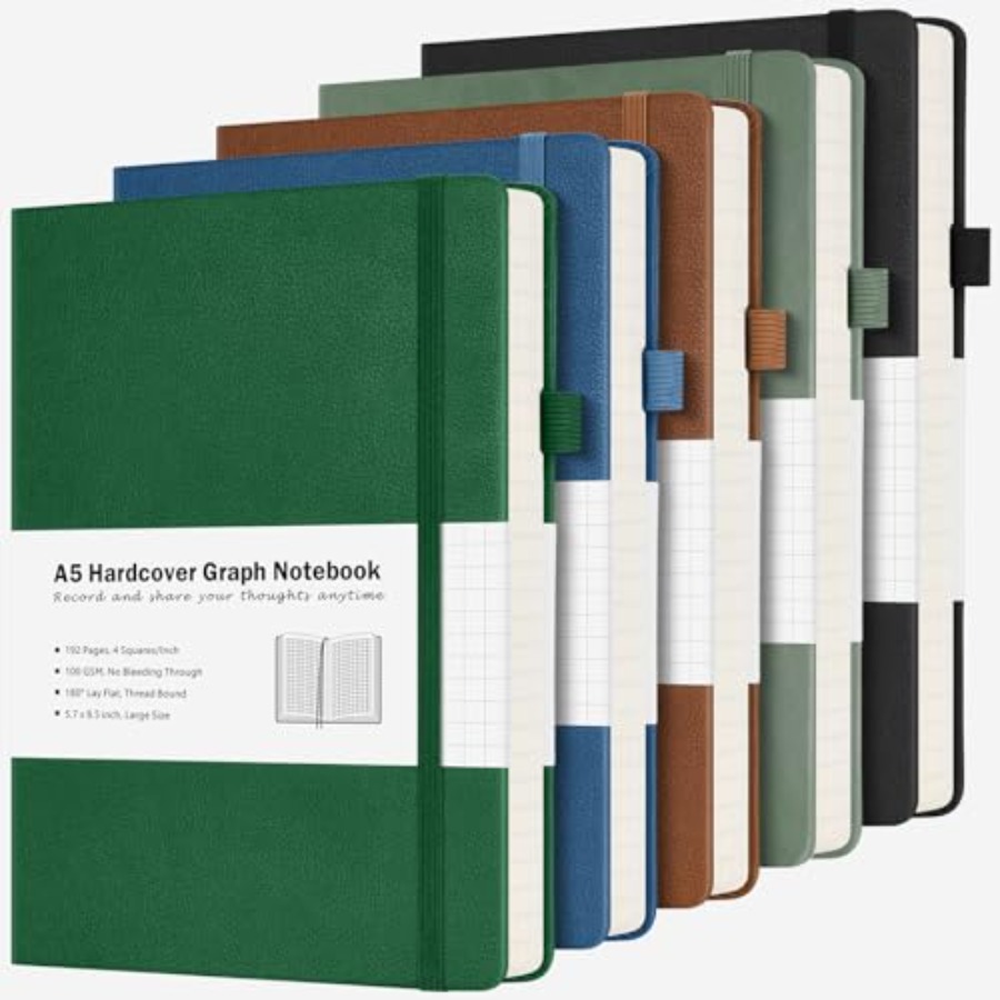 Paper Notebook, 5 Pack Hardcov - Journal Leather Hardcover のレビューと価格