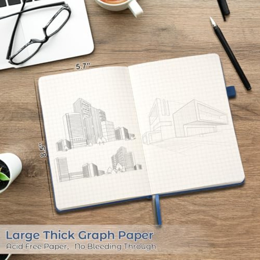 Paper Notebook, 5 Pack Hardcov - Journal Leather Hardcover のレビューと価格